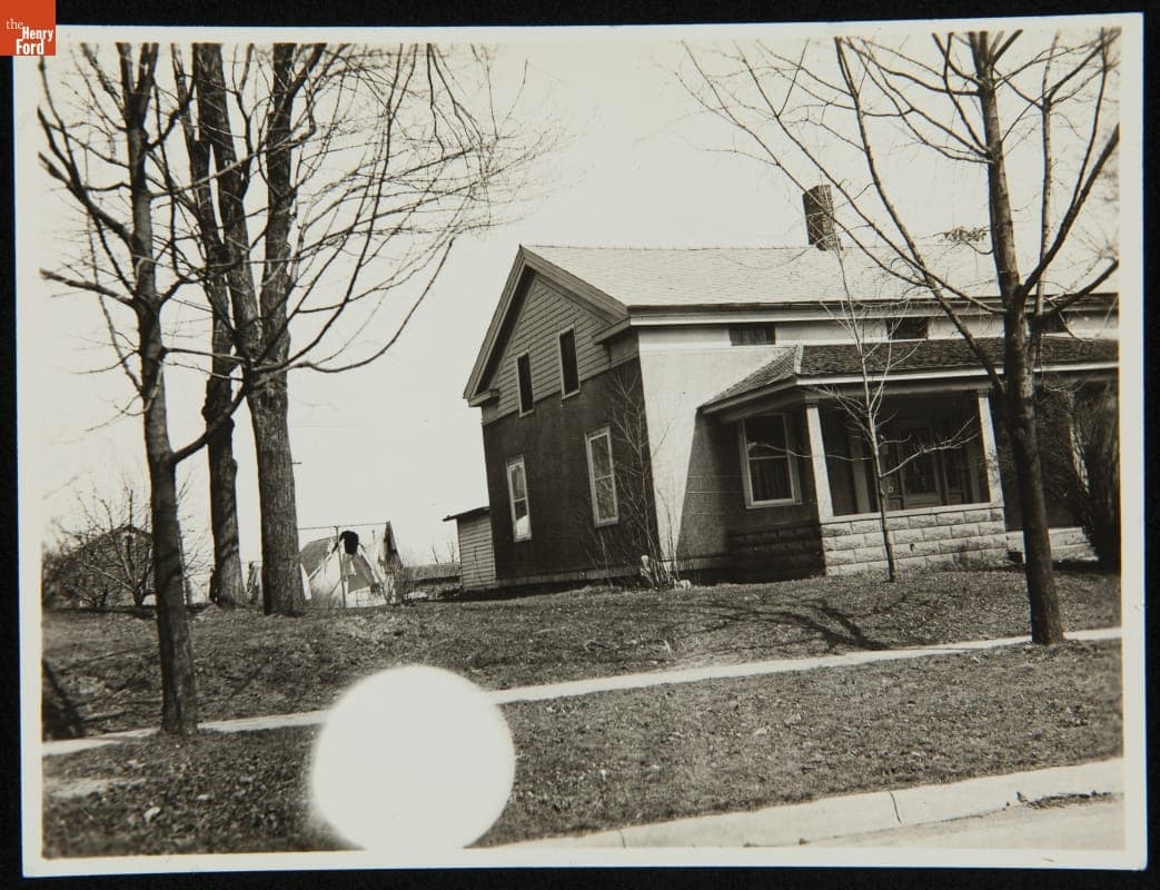 Adams Family Home in Saline, Michigan, 1937