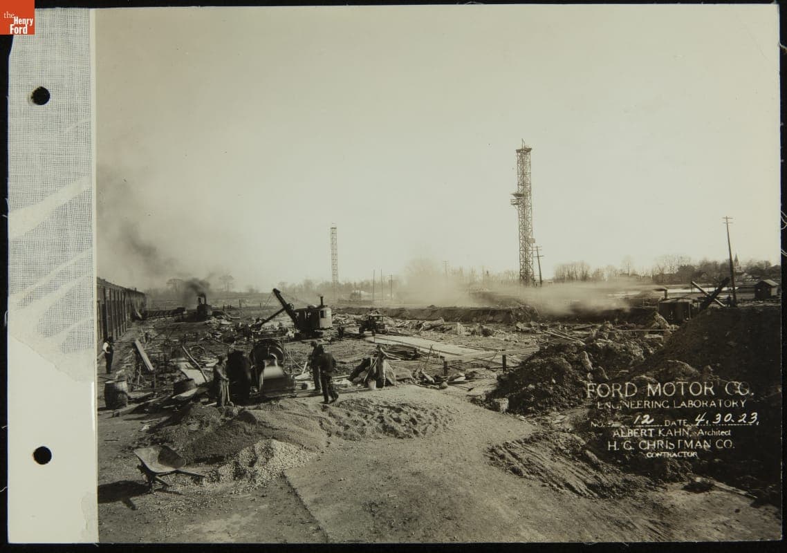 Ford Motor Company--Plant Construction--Dearborn Engineering Lab--1923-1924--Item7