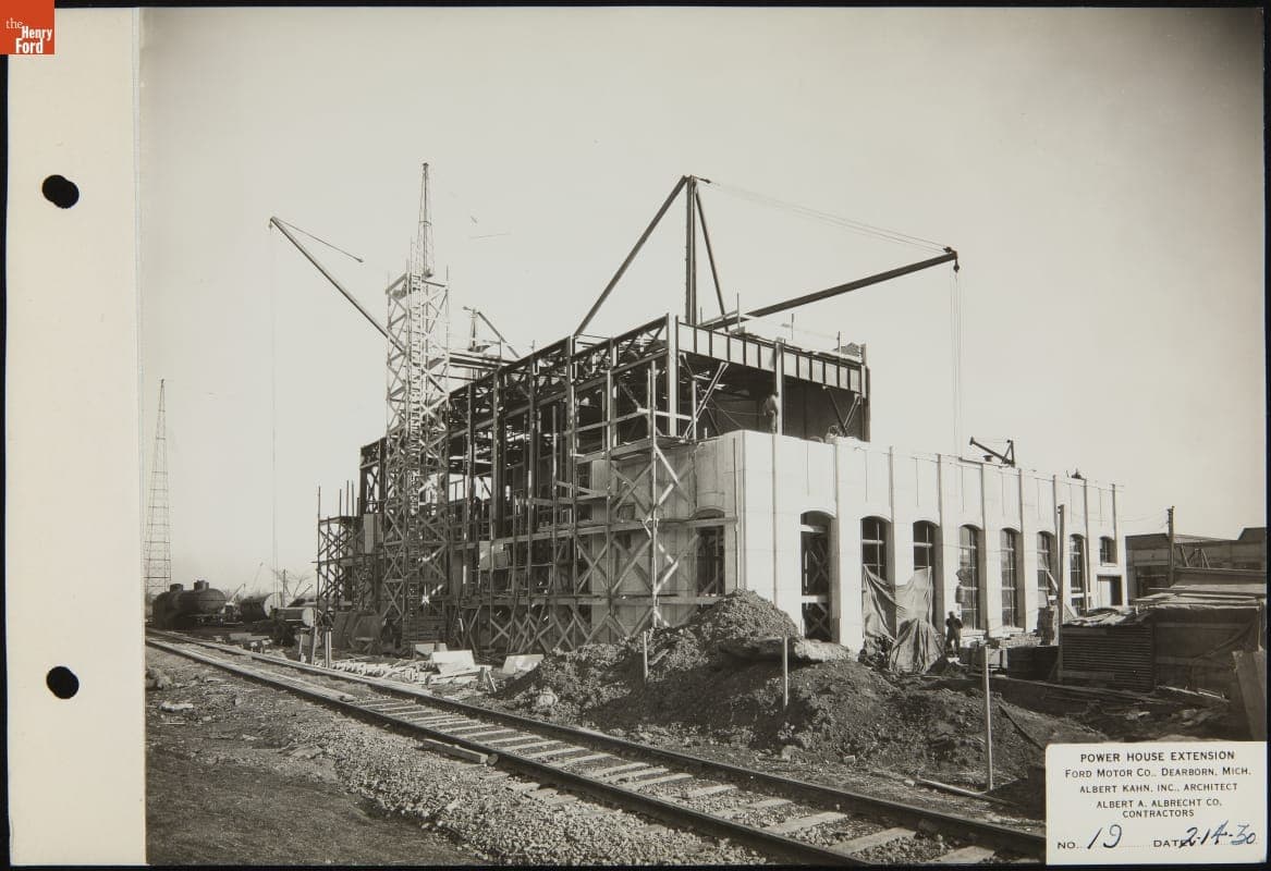 Ford Motor Company--Plant Construction--Dearborn Engineering Lab--1923-1924--Item81
