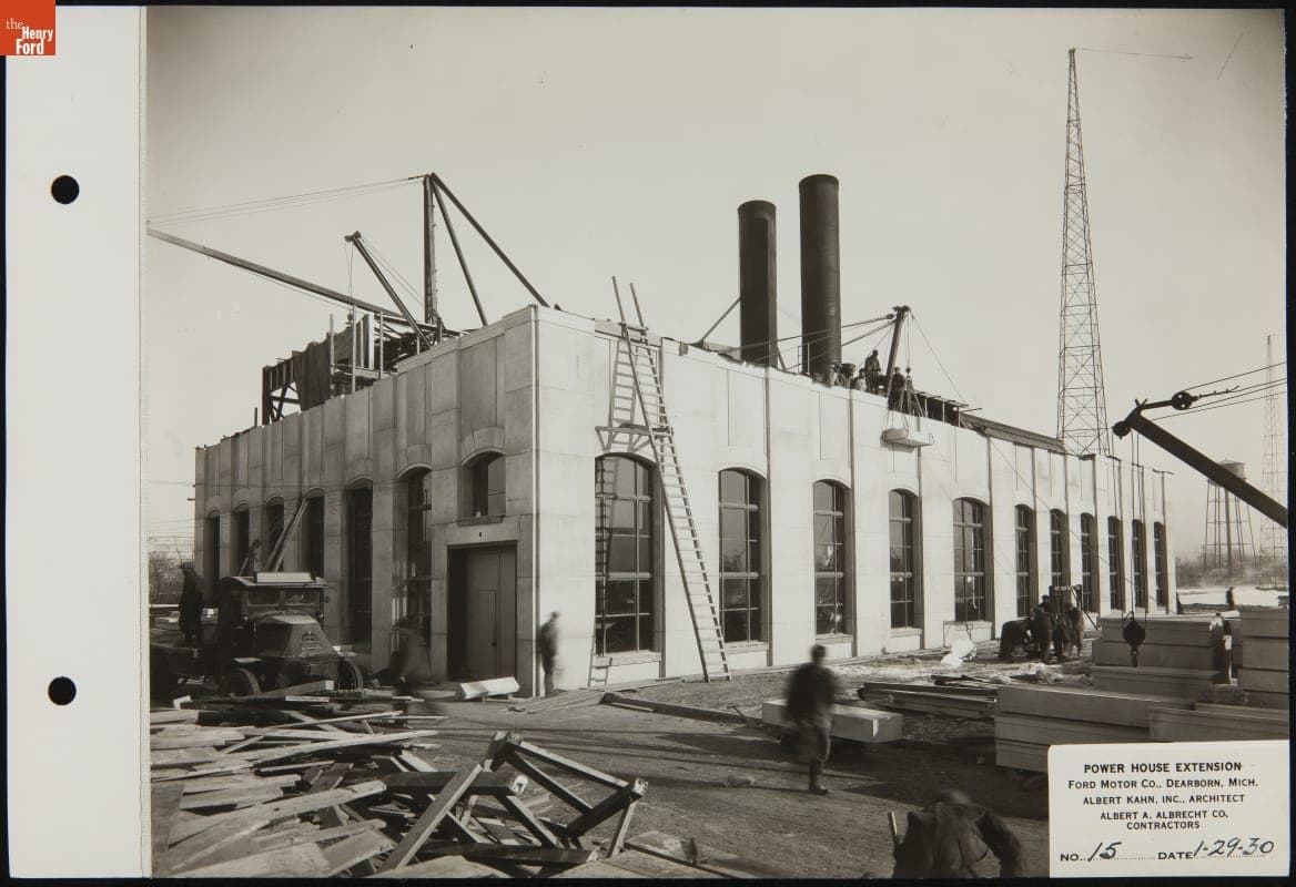 Ford Motor Company--Plant Construction--Dearborn Engineering Lab--1923-1924--Item85