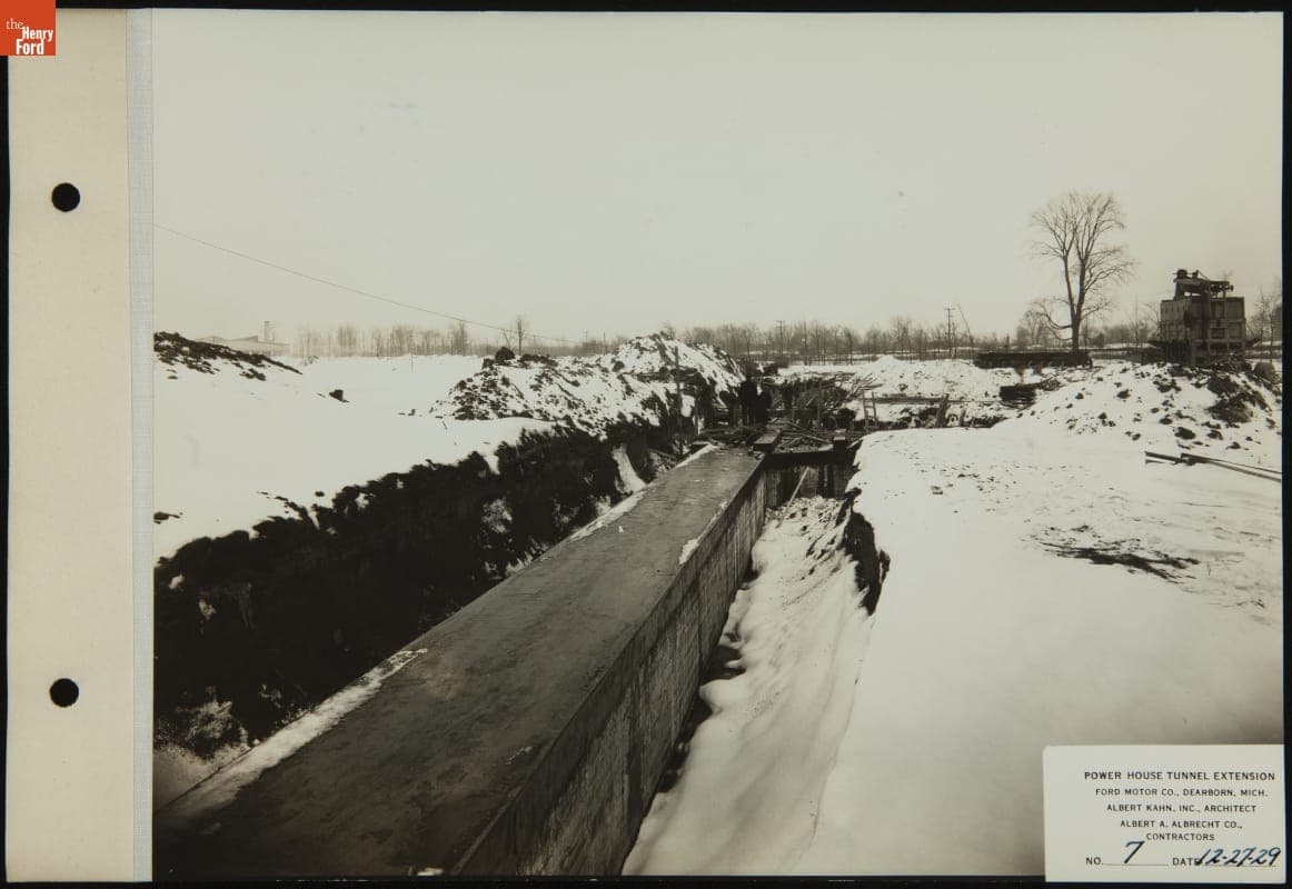 Ford Motor Company--Plant Construction--Dearborn Engineering Lab--1923-1924--Item103