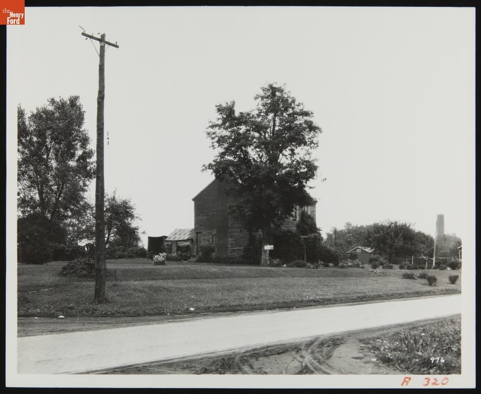 Logan County Courthouse at Its Original Site, Lincoln, Illinois, September 1929