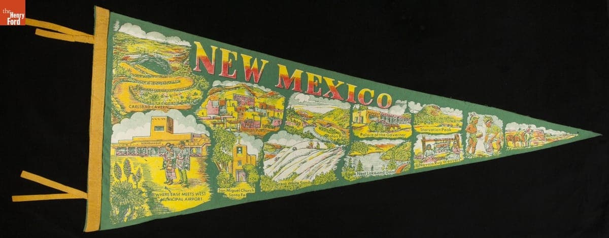 Pennant, "New Mexico," 1940-1965