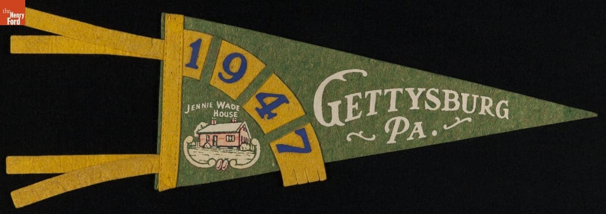 Pennant, "Gettysburg, Pa.," 1947