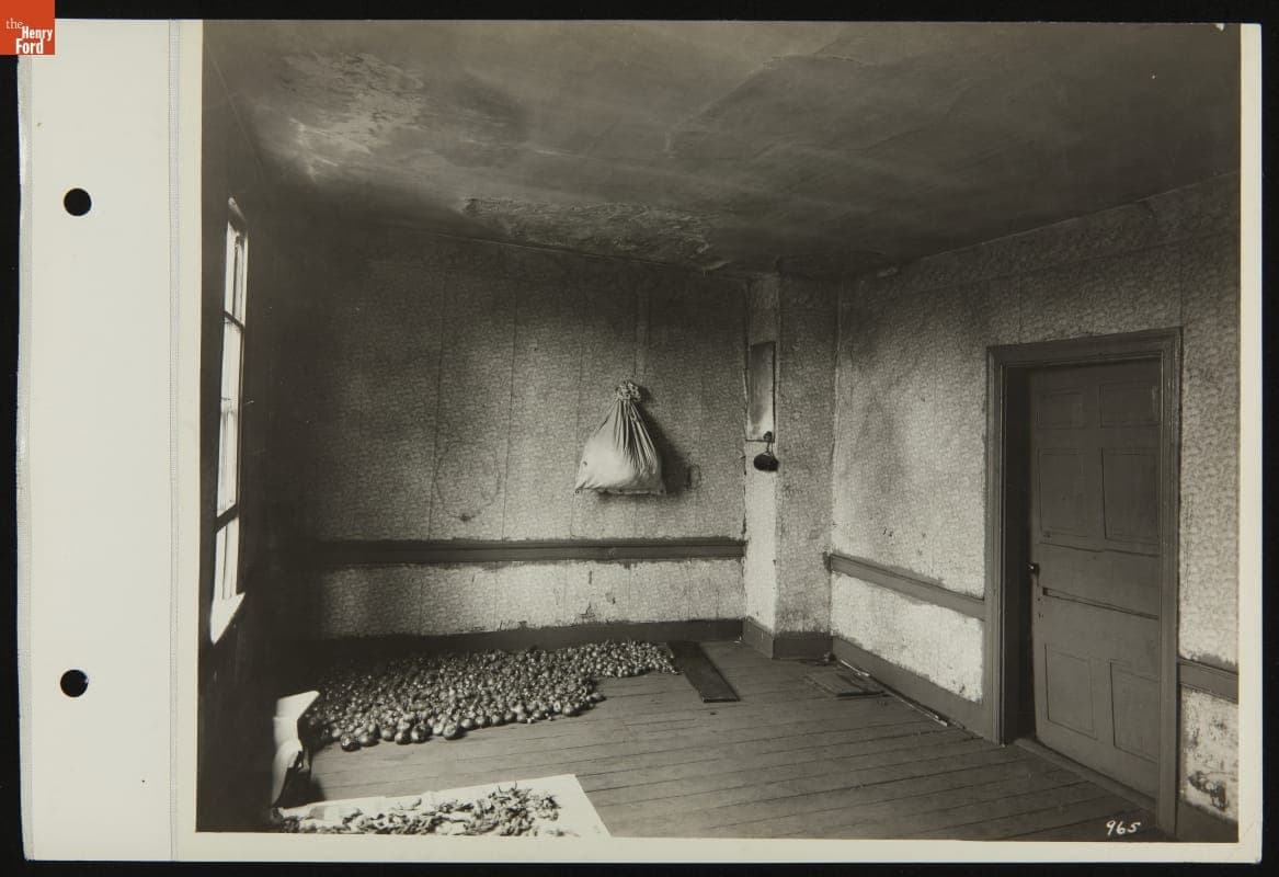 Interior View of Logan County Courthouse at Its Original Site, Lincoln, Illinois, September 1929