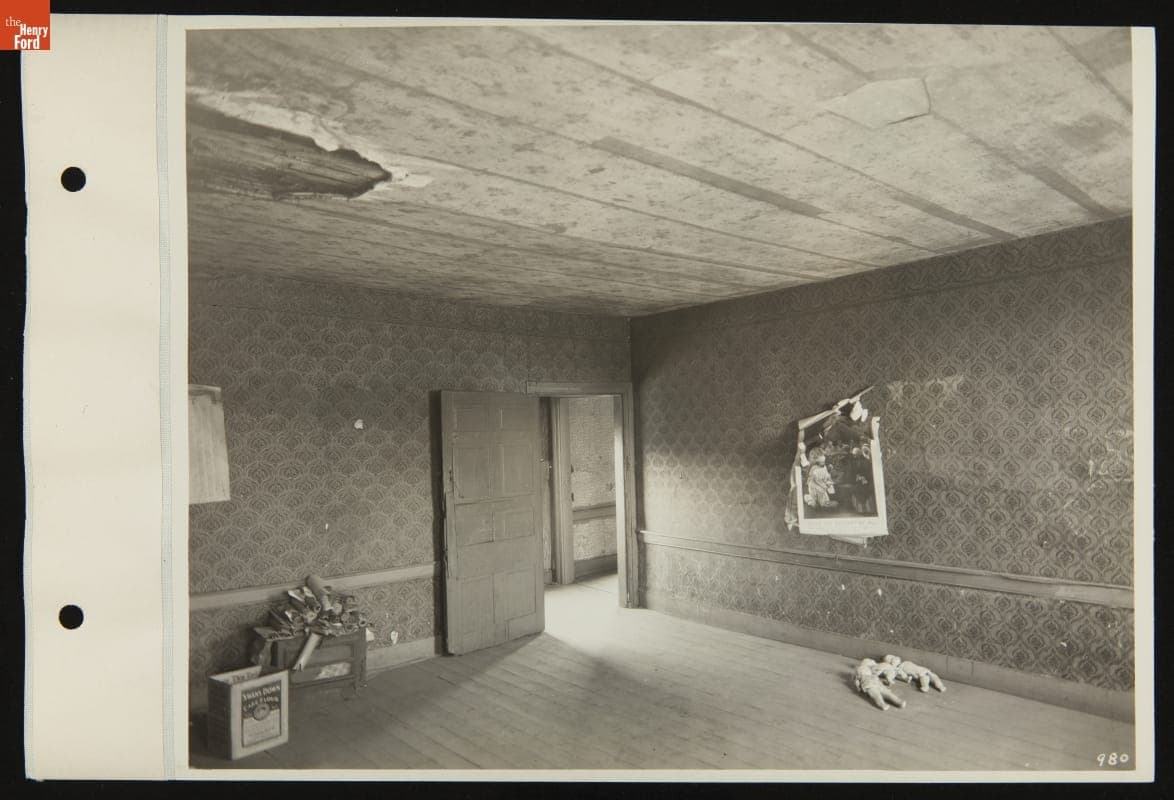 Interior View of Logan County Courthouse at Its Original Site, Lincoln, Illinois, September 1929