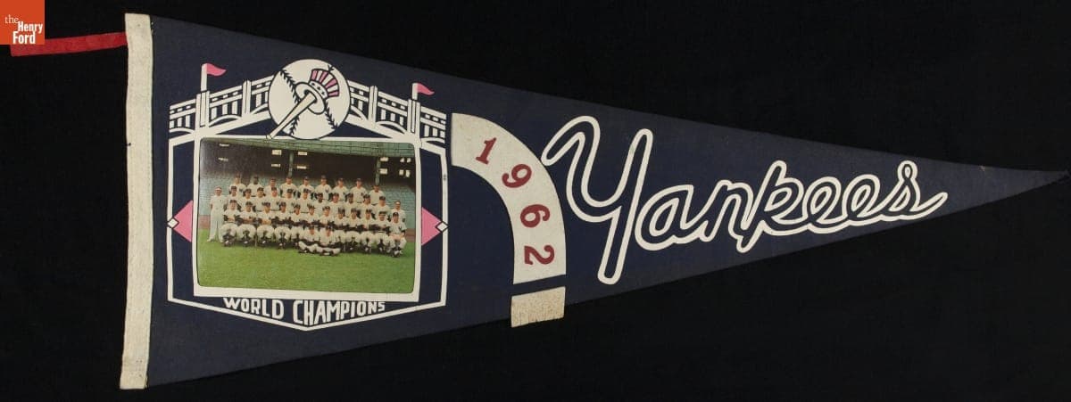 Pennant, "Yankees World Champions," 1962
