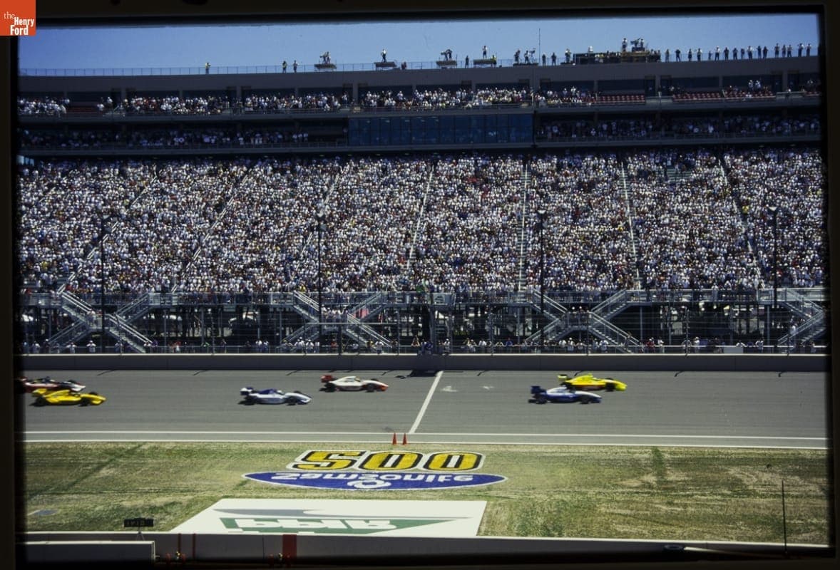 Start of Samsonite 200, Pikes Peak International Raceway, Pikes Peak, Colorado, June 29, 1997