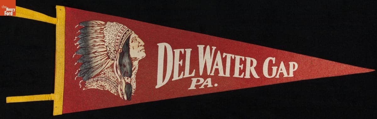 Pennant, "Del Water Gap, Pa.," 1940-1965