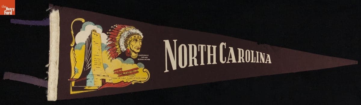 Pennant, "North Carolina," 1940-1965