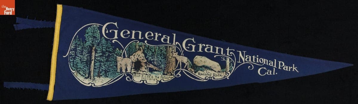 Pennant, "General Grant National Park, Cal.," 1940-1965