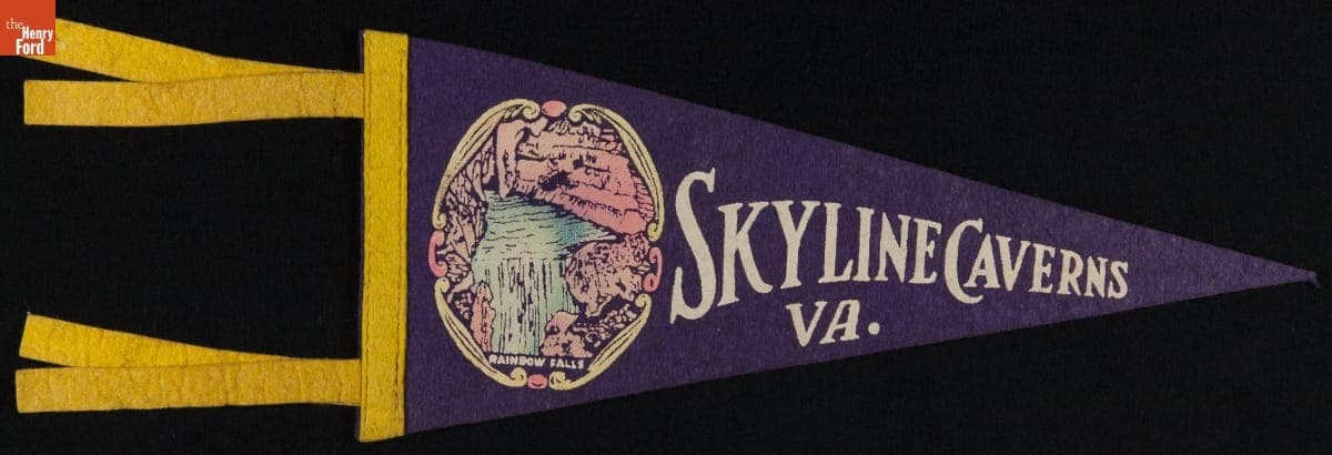 Pennant, "Skyline Caverns, Va.," 1940-1965