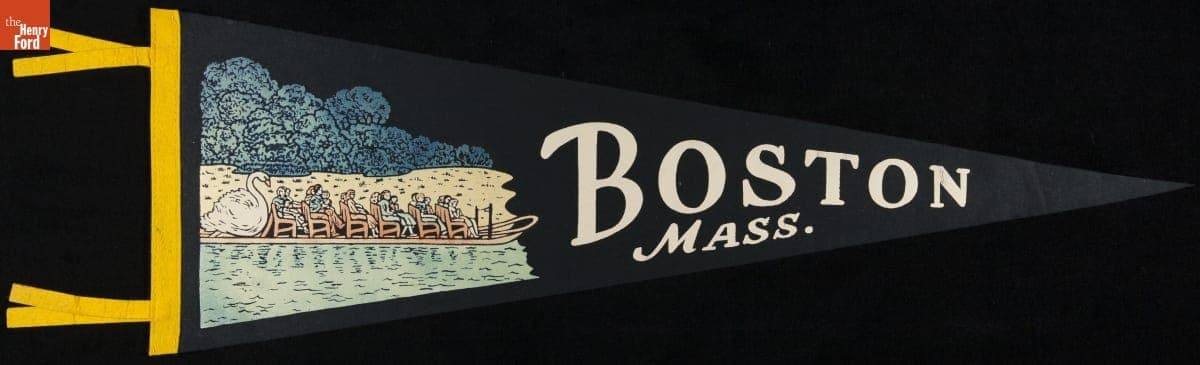 Pennant, "Boston, Mass.," 1940-1965