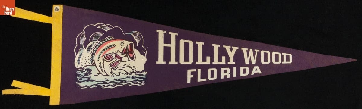 Pennant, "Hollywood, Florida," 1940-1965
