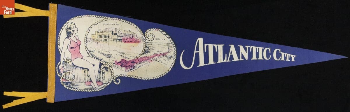 Pennant, "Atlantic City," 1940-1965