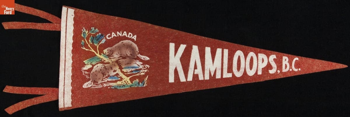 Pennant, "Kamloops, B.C.," 1940-1965