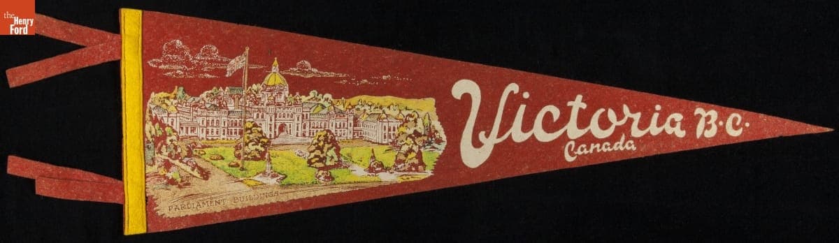 Pennant, "Victoria, B.C., Canada," 1940-1965