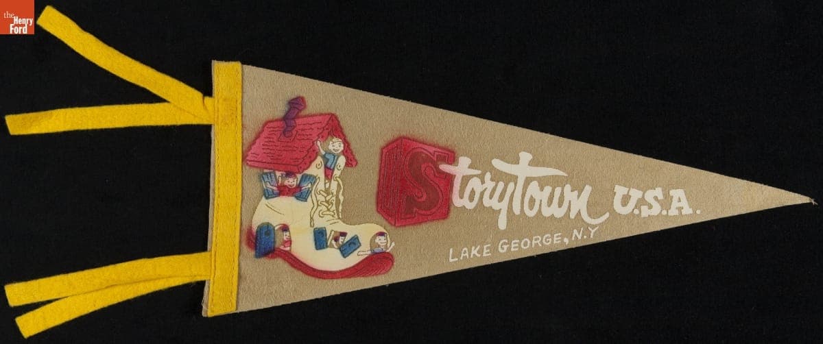 Pennant, "Storytown U.S.A, Lake George, N.Y.," 1954-1965