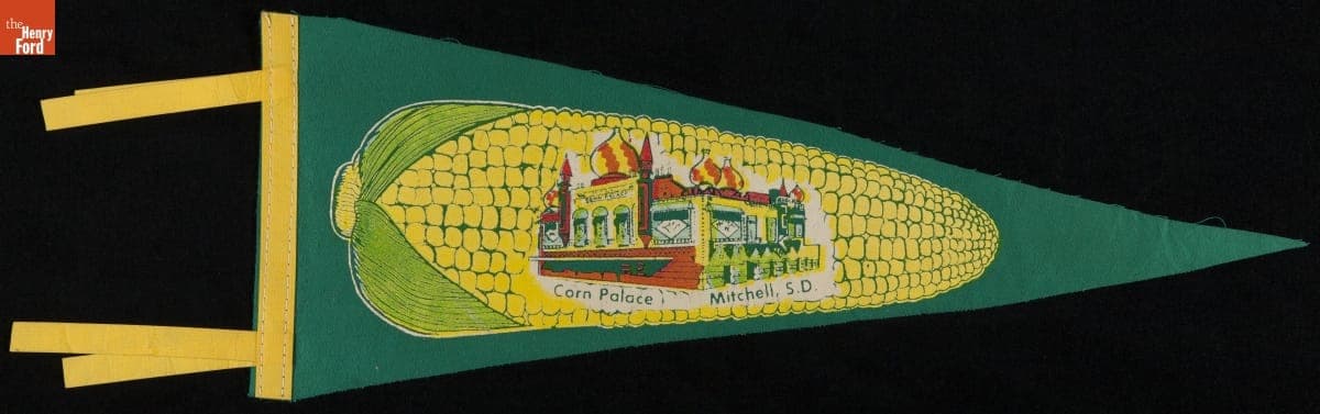 Pennant, "Corn Palace, Mitchell, S.D.," 1940-1965
