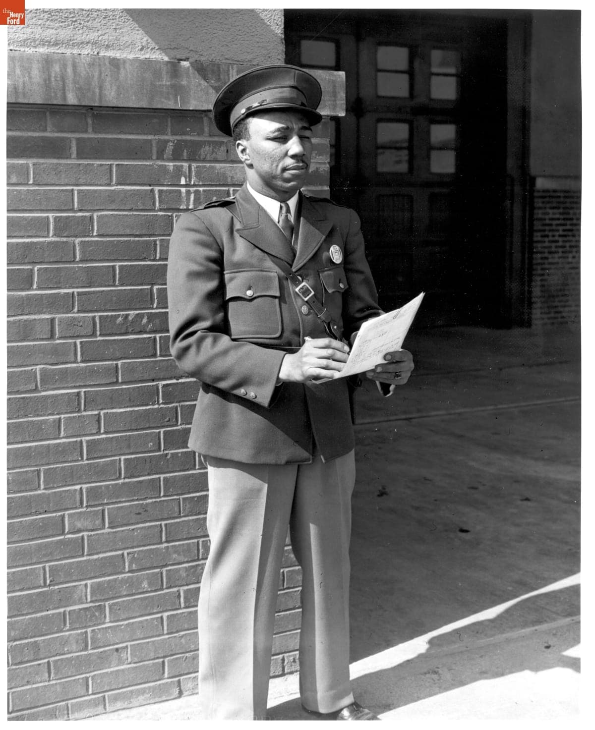 Guard at the Ford Motor Company Rouge Plant, March 29, 1943