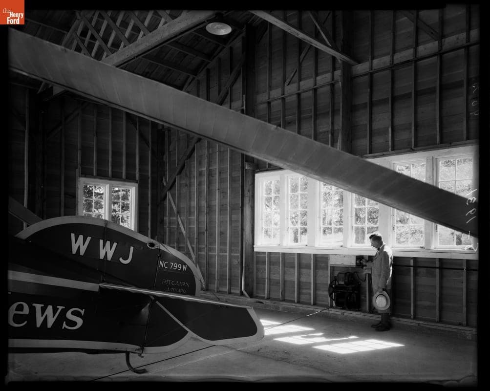 Detroit News--Autogiro--At Scripps Hanger--Item 6