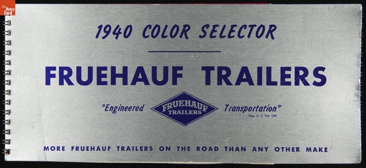Fruehauf Trailers 1940 Color Selector