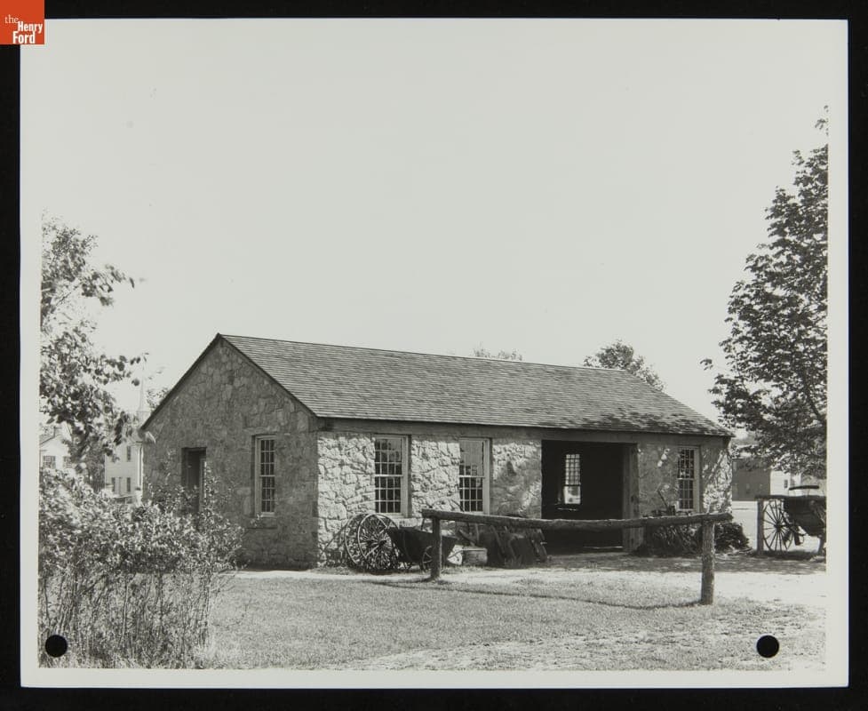 Blacksmith Shop in Greenfield Village, 1931