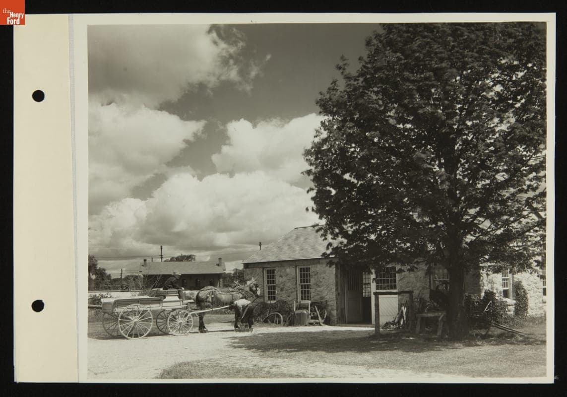 Blacksmith Shop in Greenfield Village, 1932