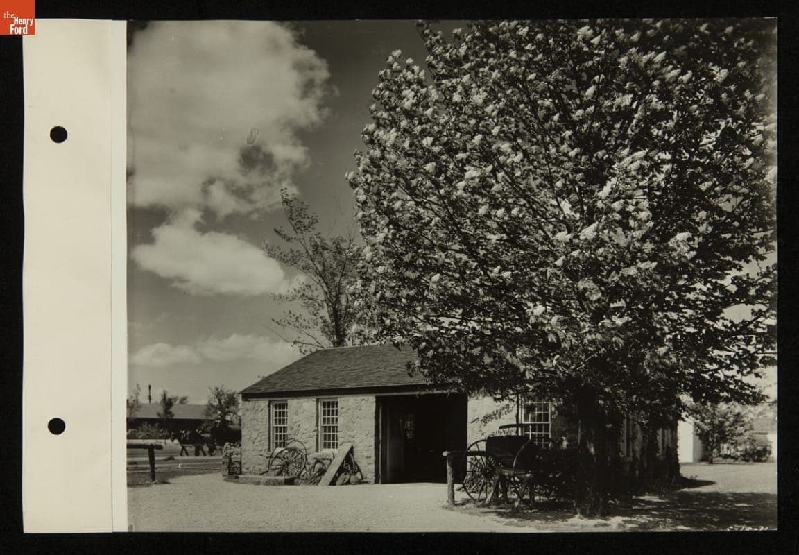 Blacksmith Shop in Greenfield Village, 1932