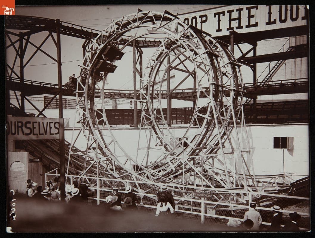 Loop-the-Loop Ride, Coney Island, New York, circa 1903