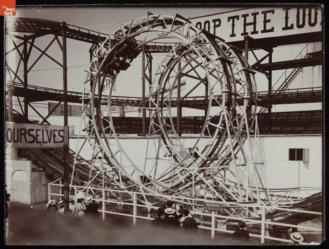 Loop-the-Loop Ride, Coney Island, New York, circa 1903
