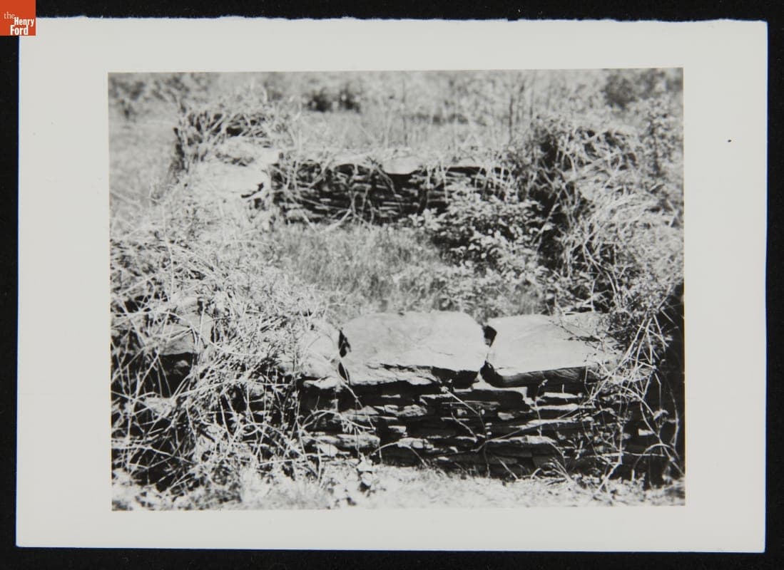 Burial Place of John Burroughs, Roxbury, New York, 1944