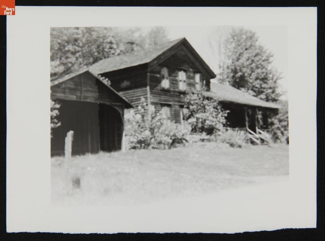 Woodchuck Lodge and Shed, Roxbury, New York, 1944