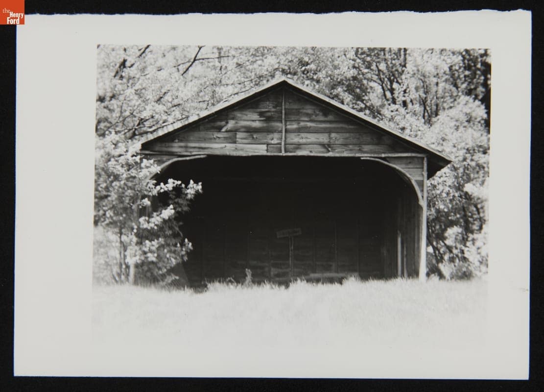 Parking Shed at Woodchuck Lodge, Roxbury, New York, 1944