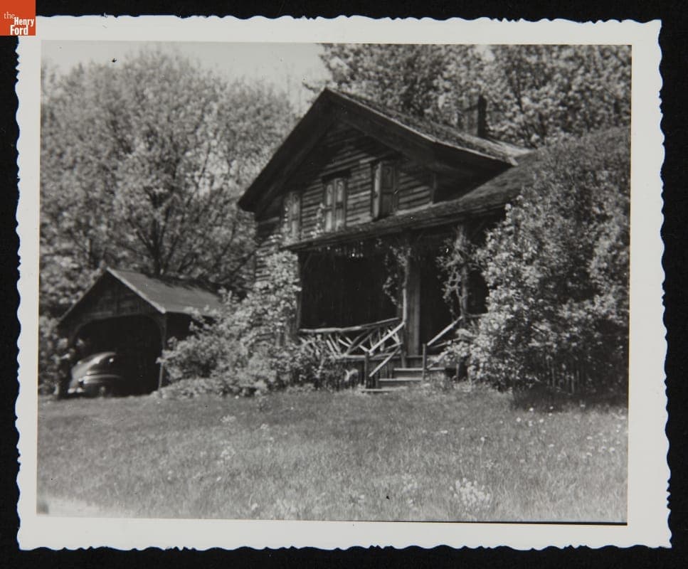 Woodchuck Lodge and Parking Shed, Roxbury, New York, 1944