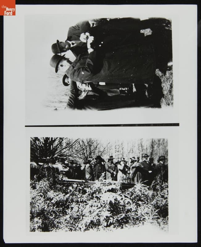 John Burroughs' Funeral, 1921