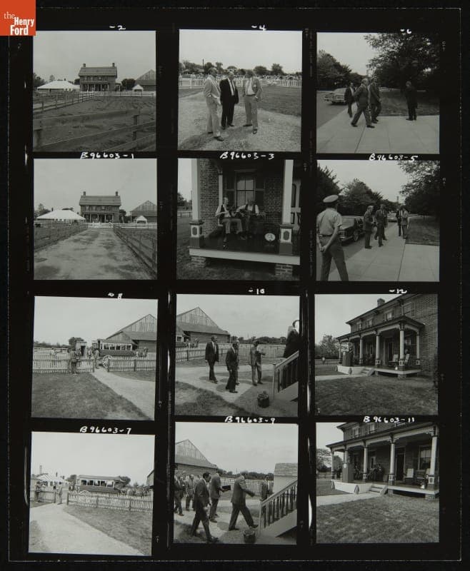 Firestone Farm Dedication Ceremony, Greenfield Village, Dearborn, Michigan, June 29, 1985
