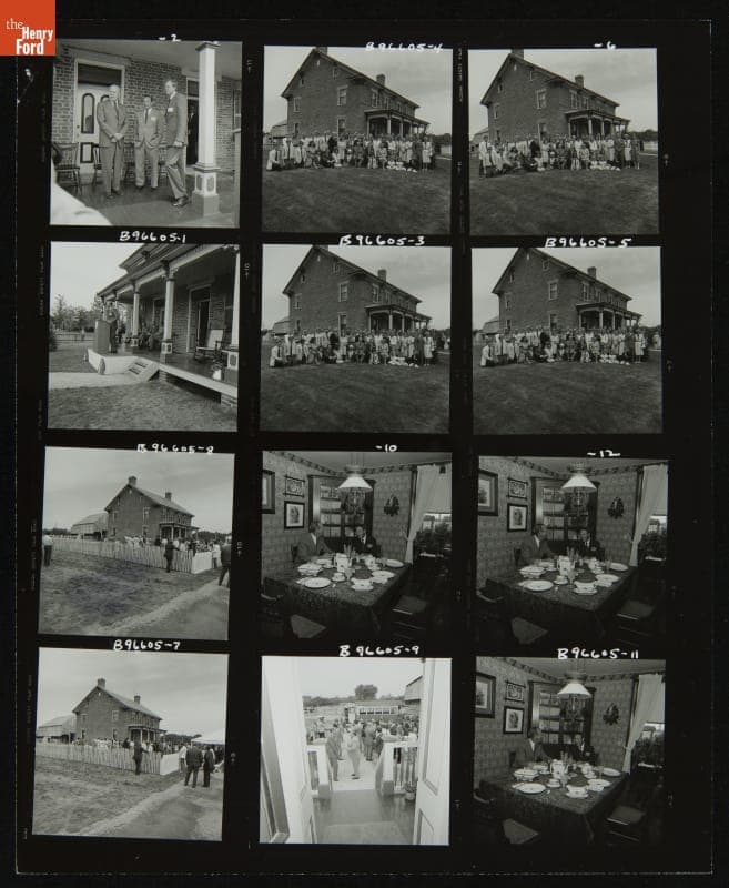 Firestone Farm Dedication Ceremony, Greenfield Village, June 29, 1985