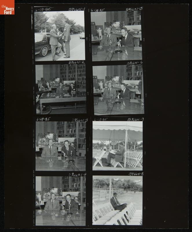 Firestone Farm Dedication Ceremony, Greenfield Village, June 29, 1985