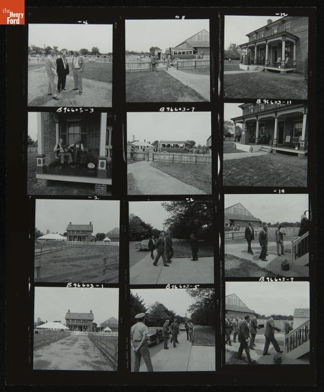 Firestone Farm Dedication Ceremony, Greenfield Village, Dearborn, Michigan, June 29, 1985
