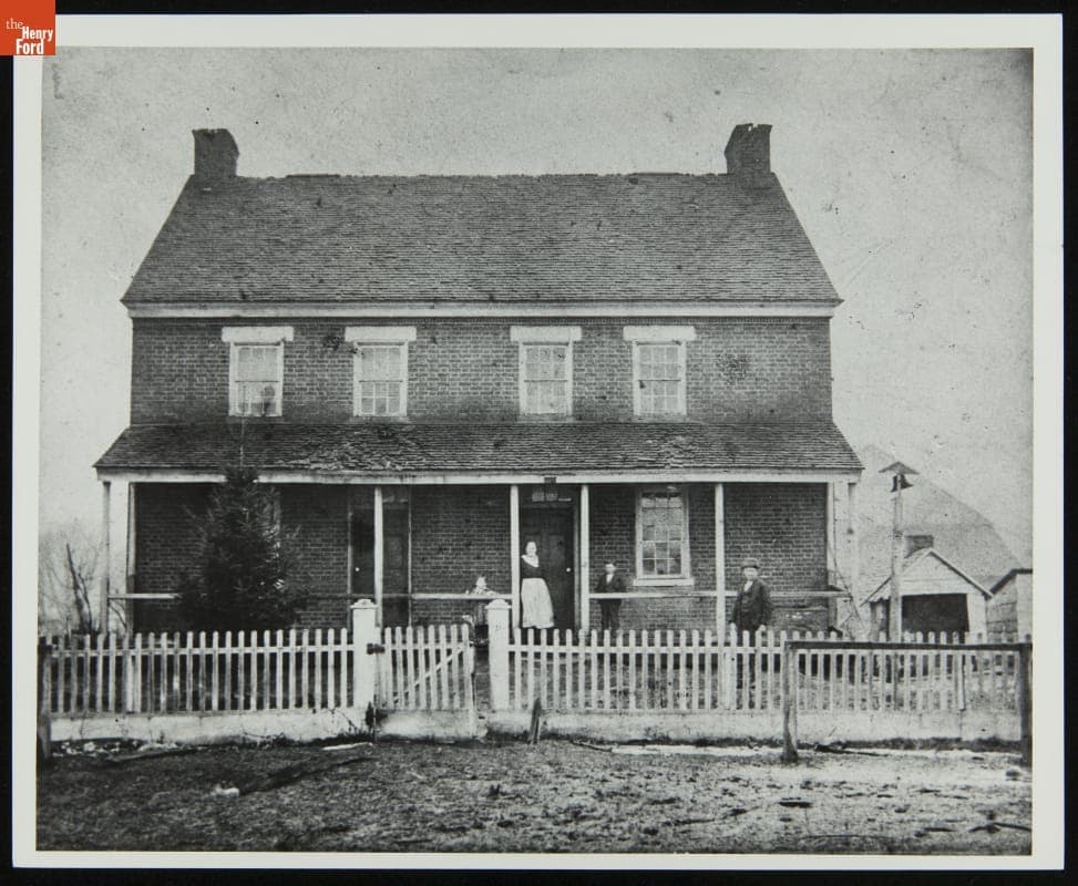 Firestone Farm at its Original Site, Columbiana County, Ohio, circa 1876