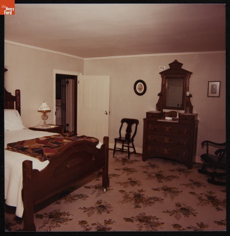 Southeast Bedroom in Firestone Farm at its Original Site, Columbiana County, Ohio, February 7, 1983