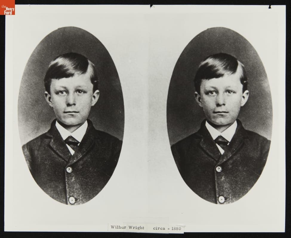 Wilbur Wright, circa 1880