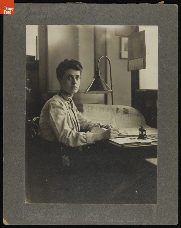 Marjorie P. Turner, July 1905