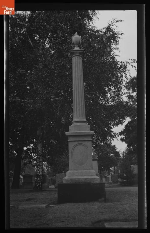 Monument in a Cemetery