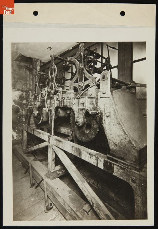Inside the Tower Clock at Sir John Bennett Jewelry Store at its Original Site, London