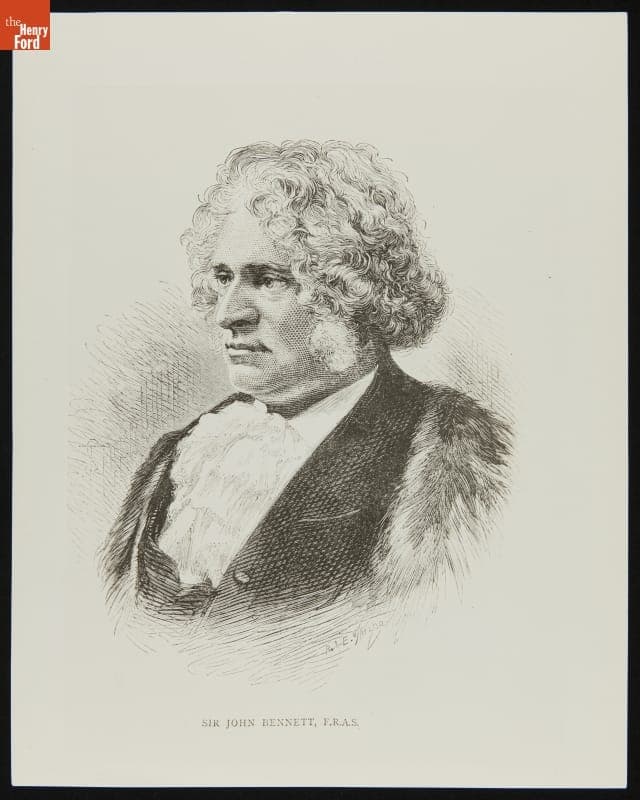 Portrait of Sir John Bennett, F.R.A.S.