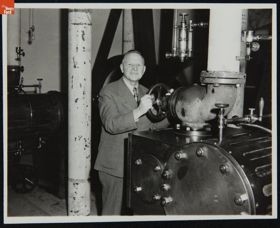 William Dulmage at the Dedication of Edison Illuminating Compsny in Greenfield Village, November 8, 1944