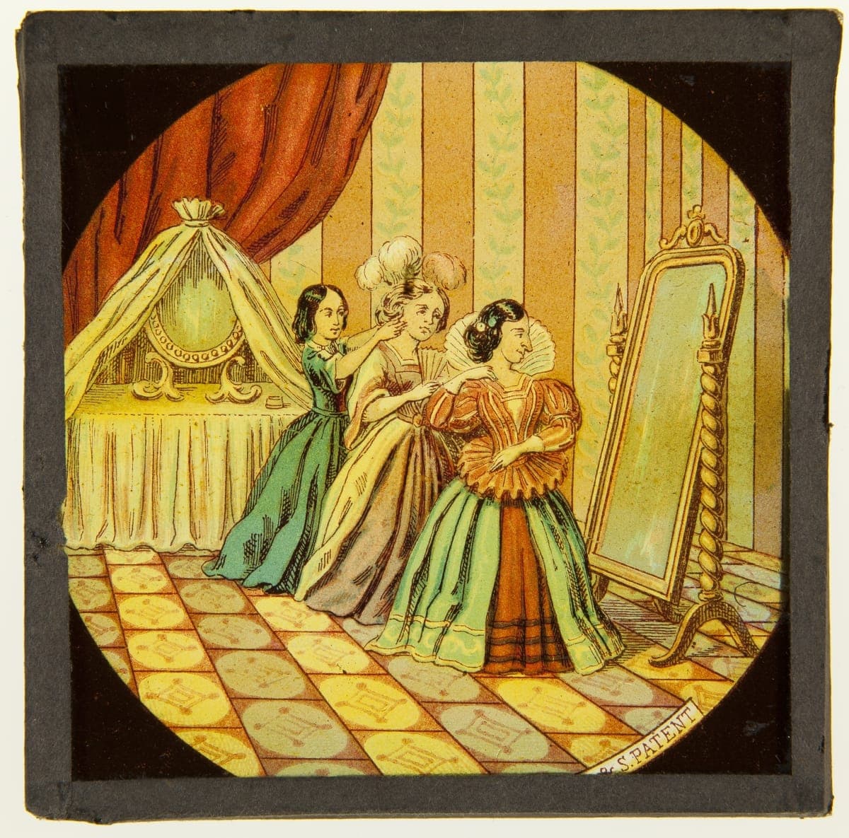 Lantern Slide, Cinderella, 1870-1920