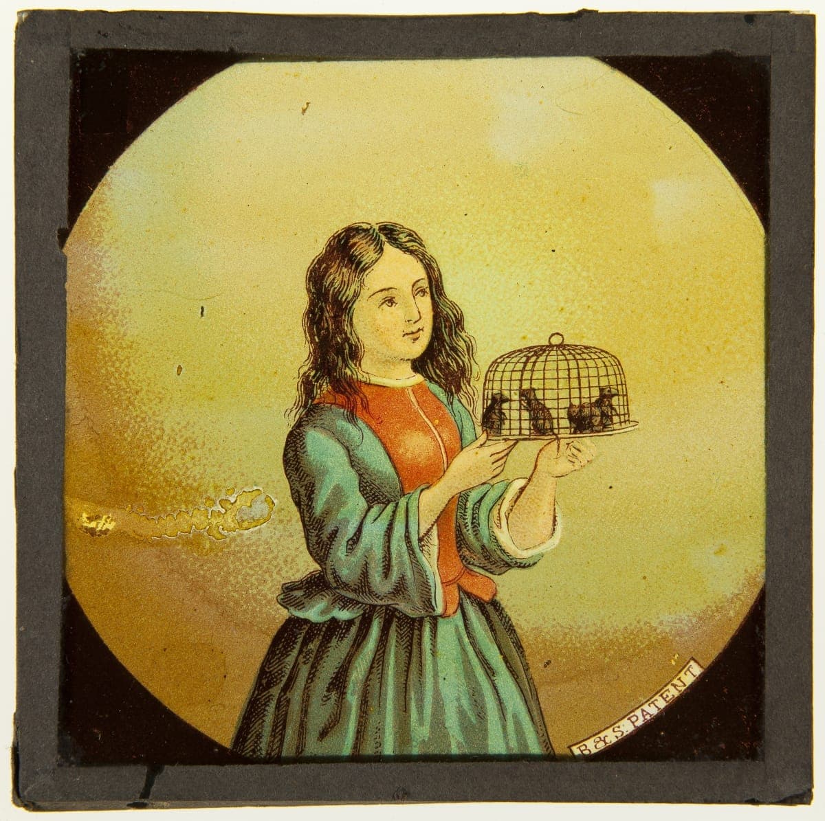 Lantern Slide, Cinderella, 1870-1920